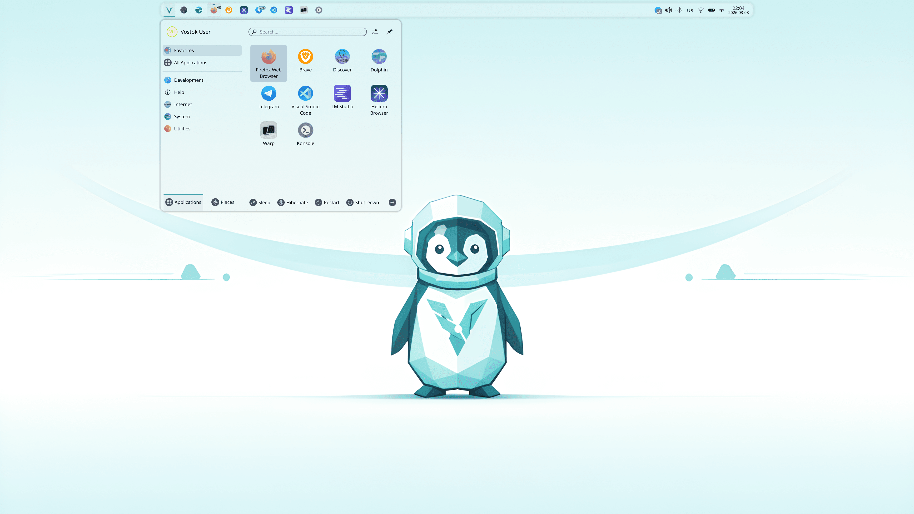 Vostok Linux Desktop