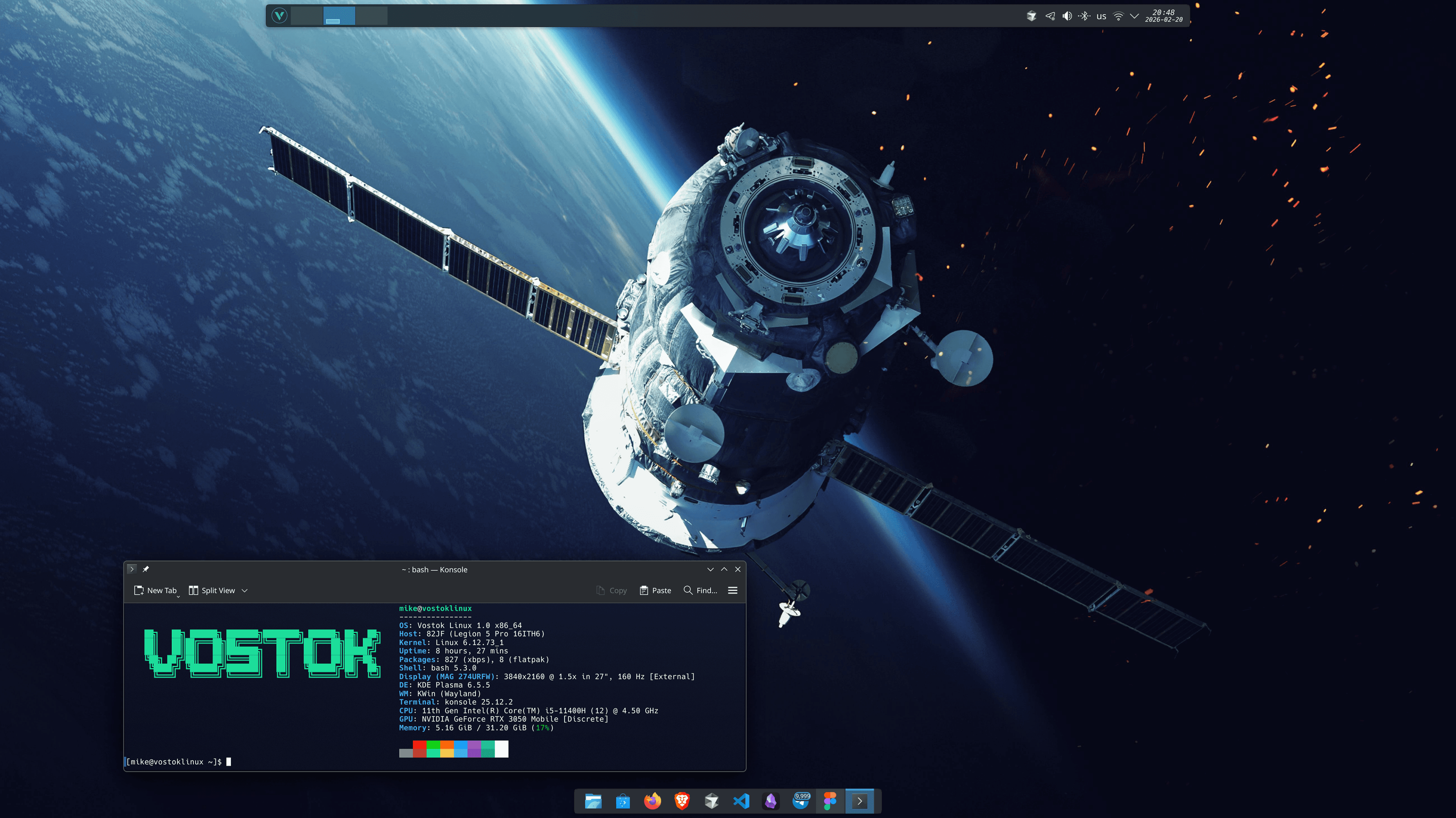 Vostok Linux Desktop